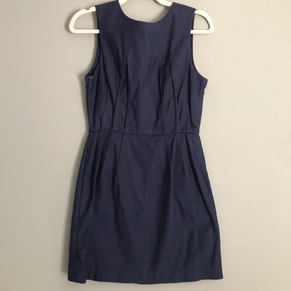 subtle mesh back work appropriate dress